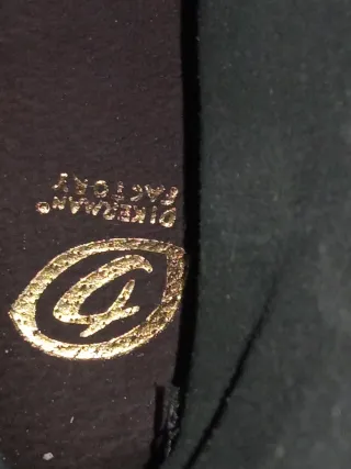 Botas de moto de cuero negras