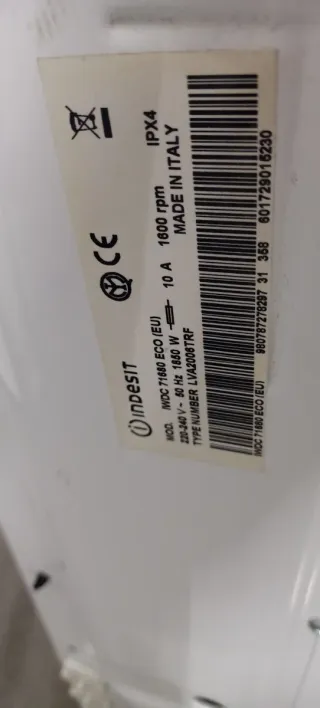 Lavadora-Secadora Indesit 7kg/5kg 1600 RPM