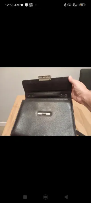 Bolso Mandarina Duck Negro/Marrón