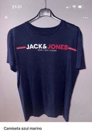 Camiseta Jack & Jones azul marino