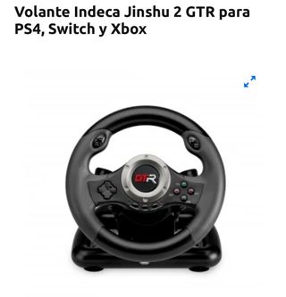 Volante Indeca Jinshu 2 GTR PS4, Switch, PC Y Xbox