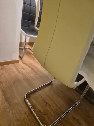 Juego de 6 sillas de comedor modernas