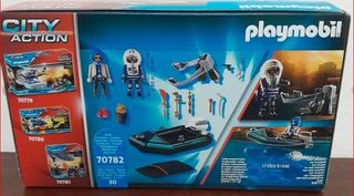Playmobil City Action 70782 Policía Mochila Propul