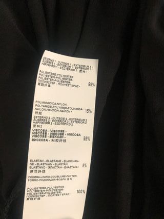 Abito Kocca paillettes arancioni e nero TG M