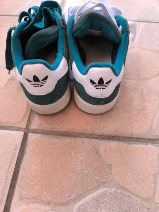 Adidas Campus 00s Scarpa Verde e Bianca N 37 e ⅔