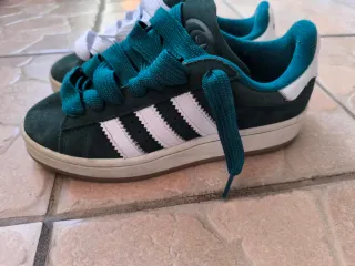 Adidas Campus 00s Scarpa Verde e Bianca N 37 e ⅔