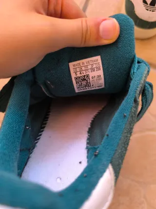 Adidas Campus 00s Scarpa Verde e Bianca N 37 e ⅔