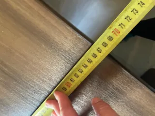 Mesa de despacho de madera