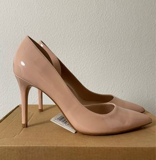 Zapatos de tacón Mango Audrey rosa