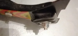 Baca de coche acero negro anclaje clásico