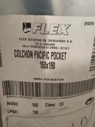 Colchón Flex NUEVO SIN USAR