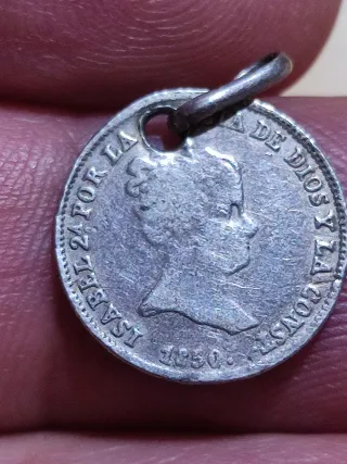 3 Reales de Plata  de Isabel II 1848, 1850 y 1851.