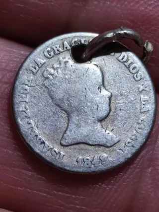 3 Reales de Plata  de Isabel II 1848, 1850 y 1851.