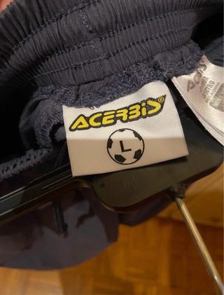 Pantaloncini sportivi blu Acerbis