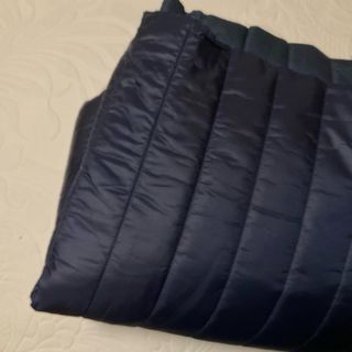 Tessuto imbottito trapuntato blu