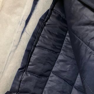 Tessuto imbottito trapuntato blu