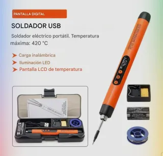 Soldador Portátil USB 3.7V