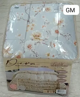 Trapunta Diva Matrimoniale Velluto Lavorato