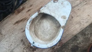 Cuña antigua de colección 1920