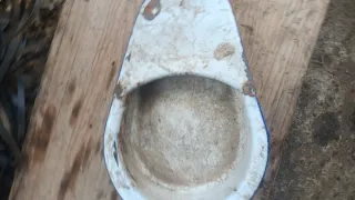 Cuña antigua de colección 1920