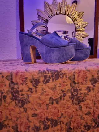 MIM Zapatos Plataforma Talla 36