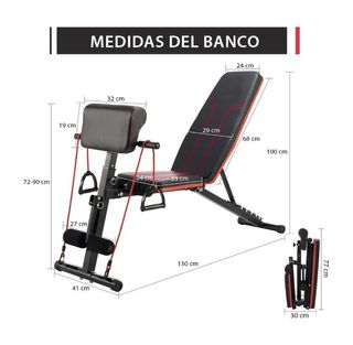 ◆NUEVO PRECINTADO◆ Banco de pesas a estrenar