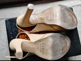 Zapatos de tacón Vexed beige talla 38