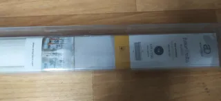 Estor enrollable translúcido blanco