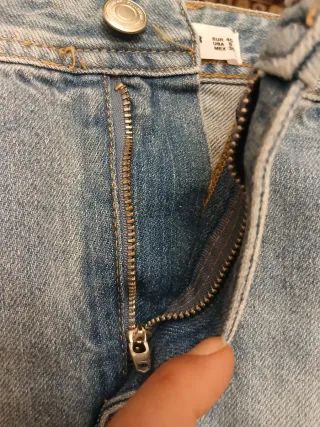 Originale minigonna in denim Pull & Bear light blu