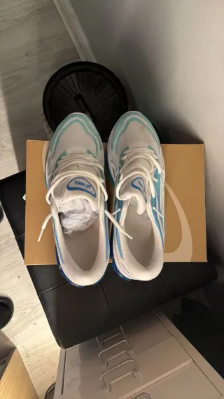 ASICS Bambas Azul y Blanco