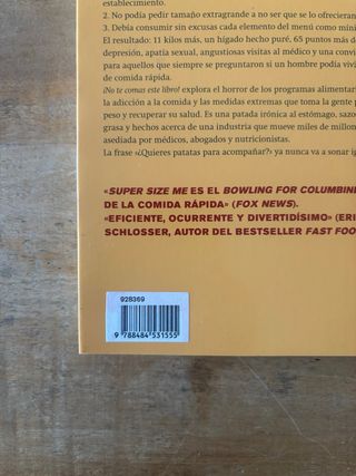 No Te Comas Este Libro, Contra la Comida Basura...