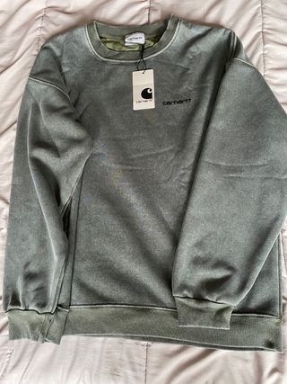 Sudadera Carhartt verde oliva