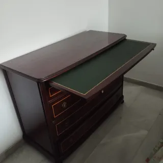 Dormitorio infantil caoba