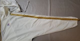 K-Way impermeabile bianco da uomo