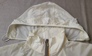 K-Way impermeabile bianco da uomo