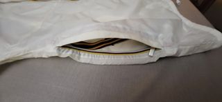 K-Way impermeabile bianco da uomo