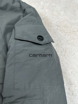 Parka Carhartt Verde Militar con Capucha