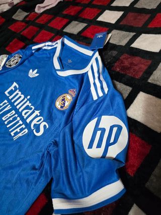 Camiseta Real Madrid Adidas Azul