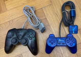Sony Playstation 1 - 2 controller borsa accessori