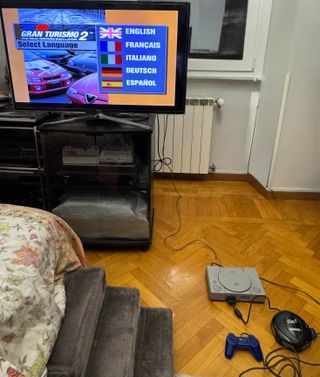 Sony Playstation 1 - 2 controller borsa accessori