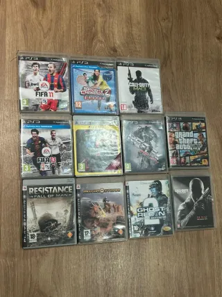 Lote 10 Juegos PS3: FIFA, Call of Duty, GTA...