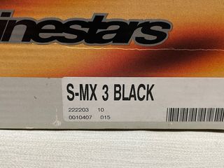 Botas Moto Alpinestars S-MX sin ningúna rozadura,