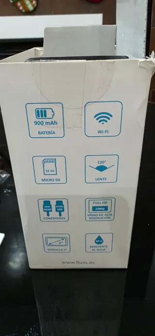 Cámara Deportiva FLUX'S 1080P WiFi