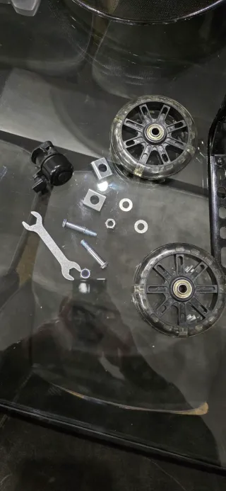 Rodas de apoio para bicicleta