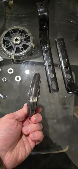 Rodas de apoio para bicicleta