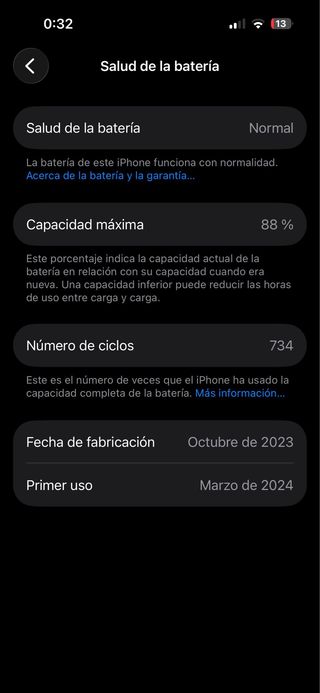 iPhone 15 Azul 128GB