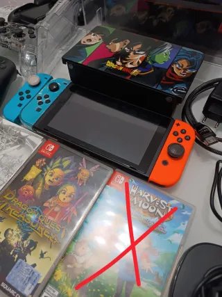 Nintendo Switch + Accesorios y Juegos