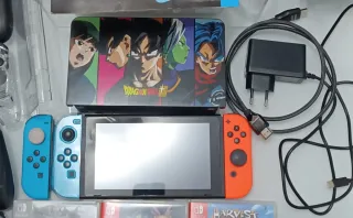 Nintendo Switch + Accesorios y Juegos