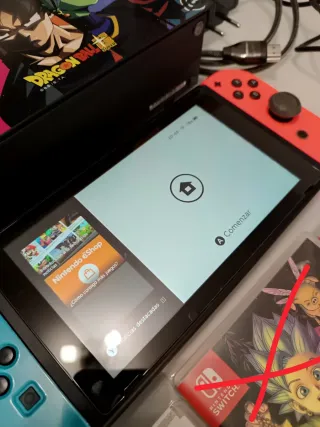 Nintendo Switch + Accesorios y Juegos