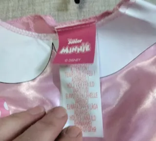 Vestito Minnie Disney Carnevale 4/6 anni